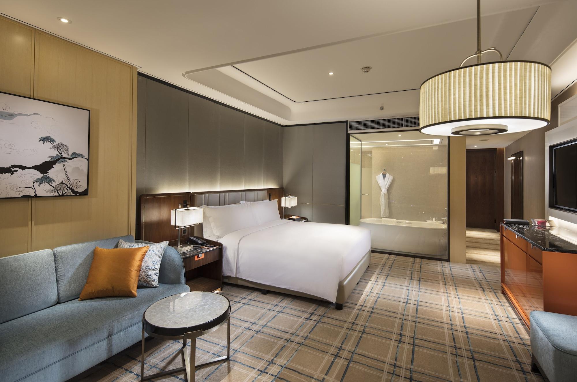 Hilton Fuzhou Hotell Fuzhou  Exteriör bild