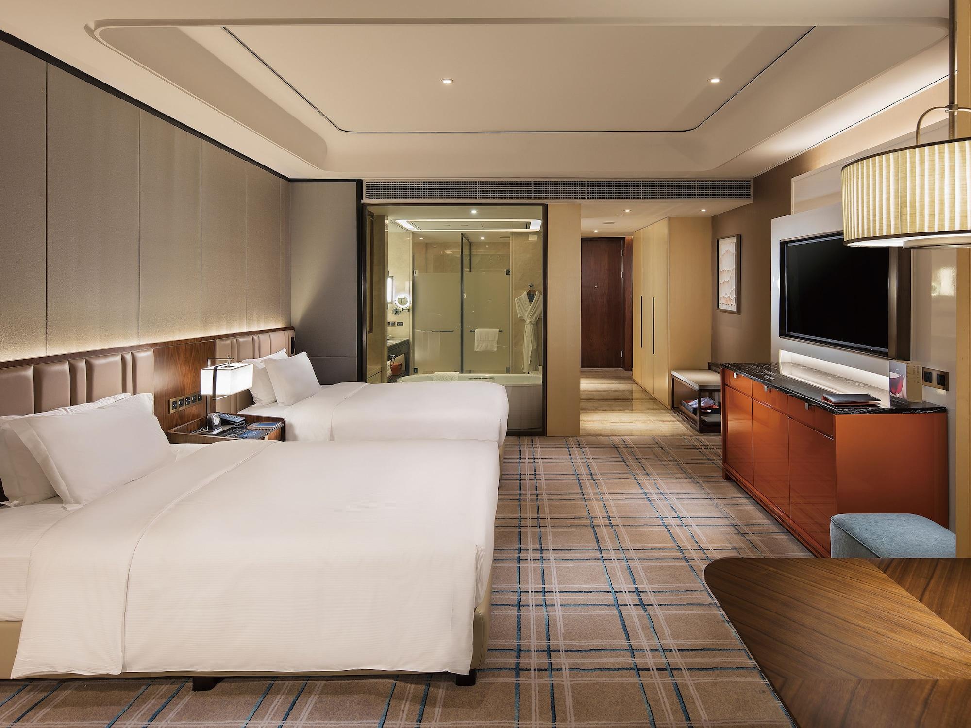Hilton Fuzhou Hotell Fuzhou  Exteriör bild