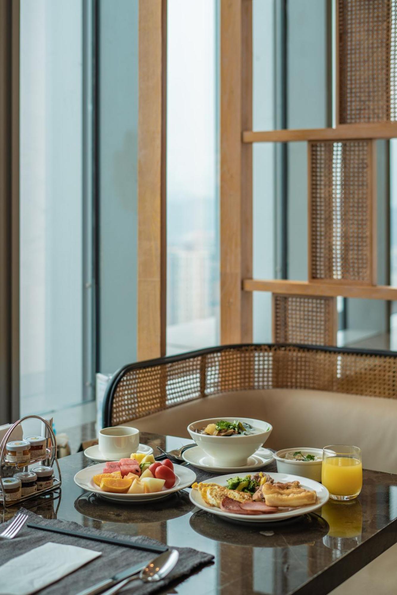 Hilton Fuzhou Hotell Fuzhou  Exteriör bild