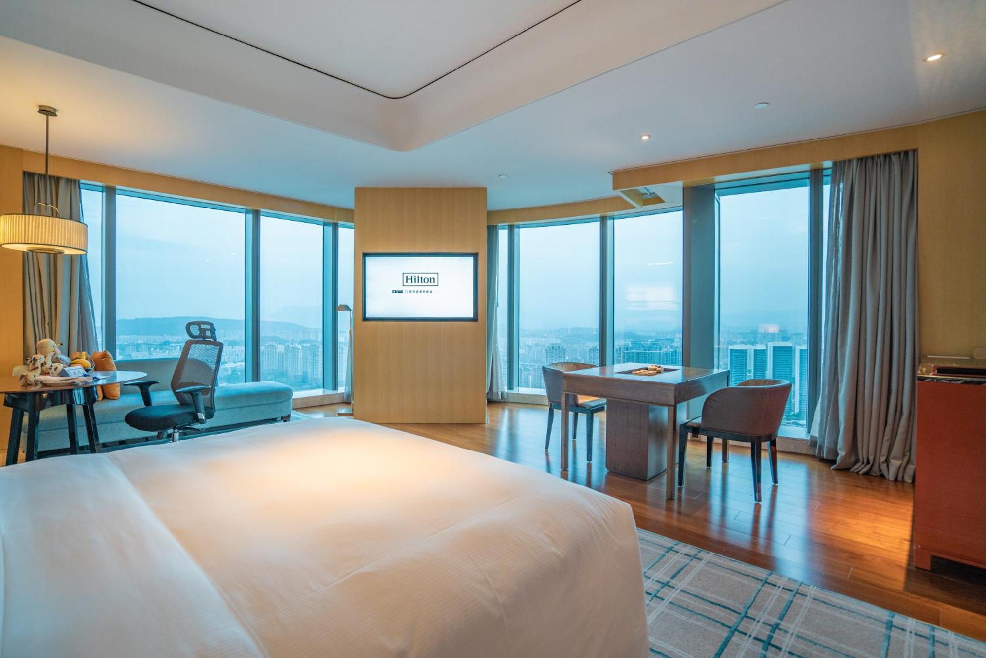 Hilton Fuzhou Hotell Fuzhou  Exteriör bild