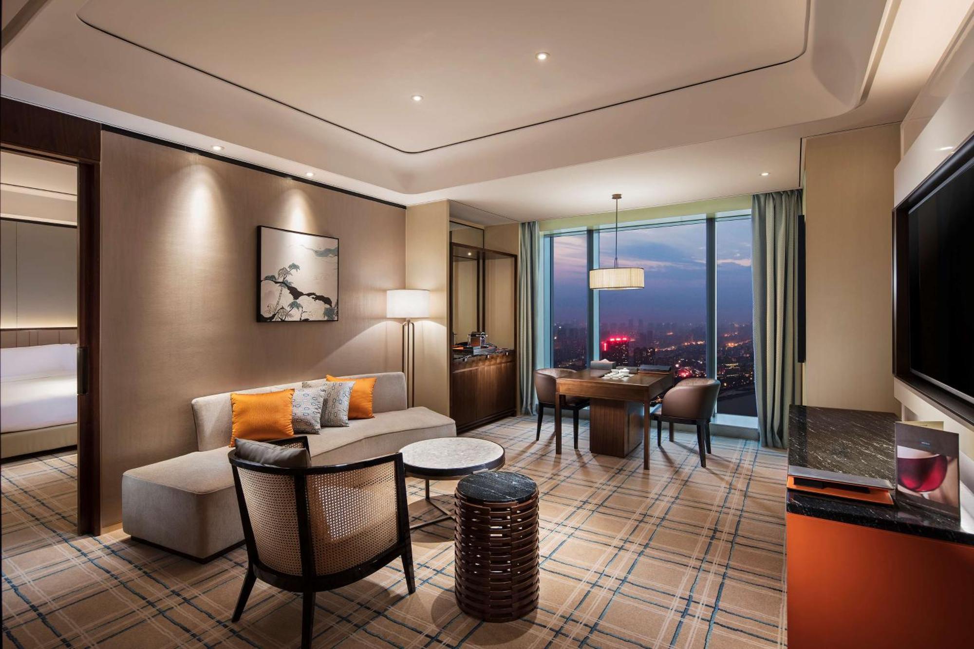 Hilton Fuzhou Hotell Fuzhou  Exteriör bild