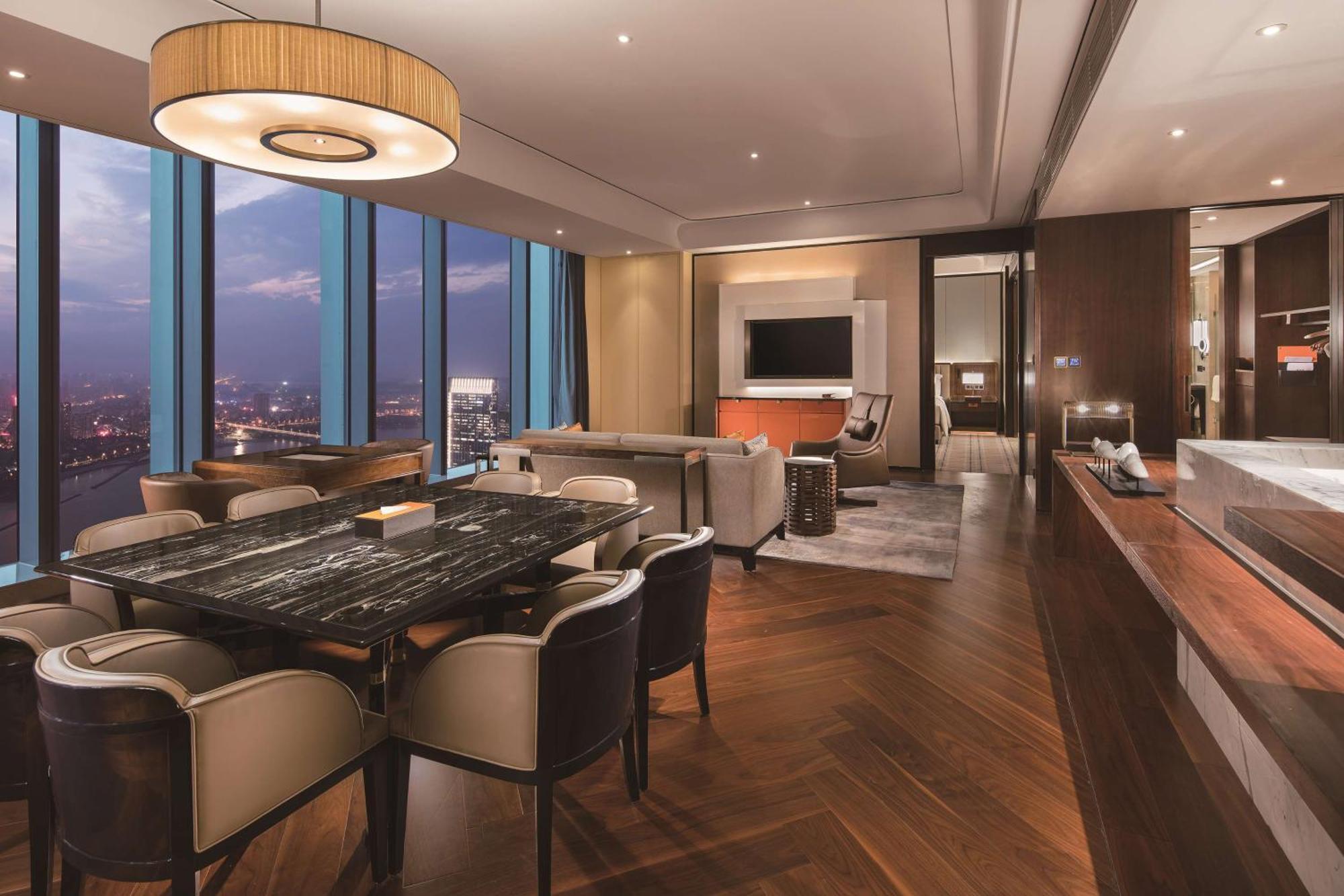 Hilton Fuzhou Hotell Fuzhou  Exteriör bild