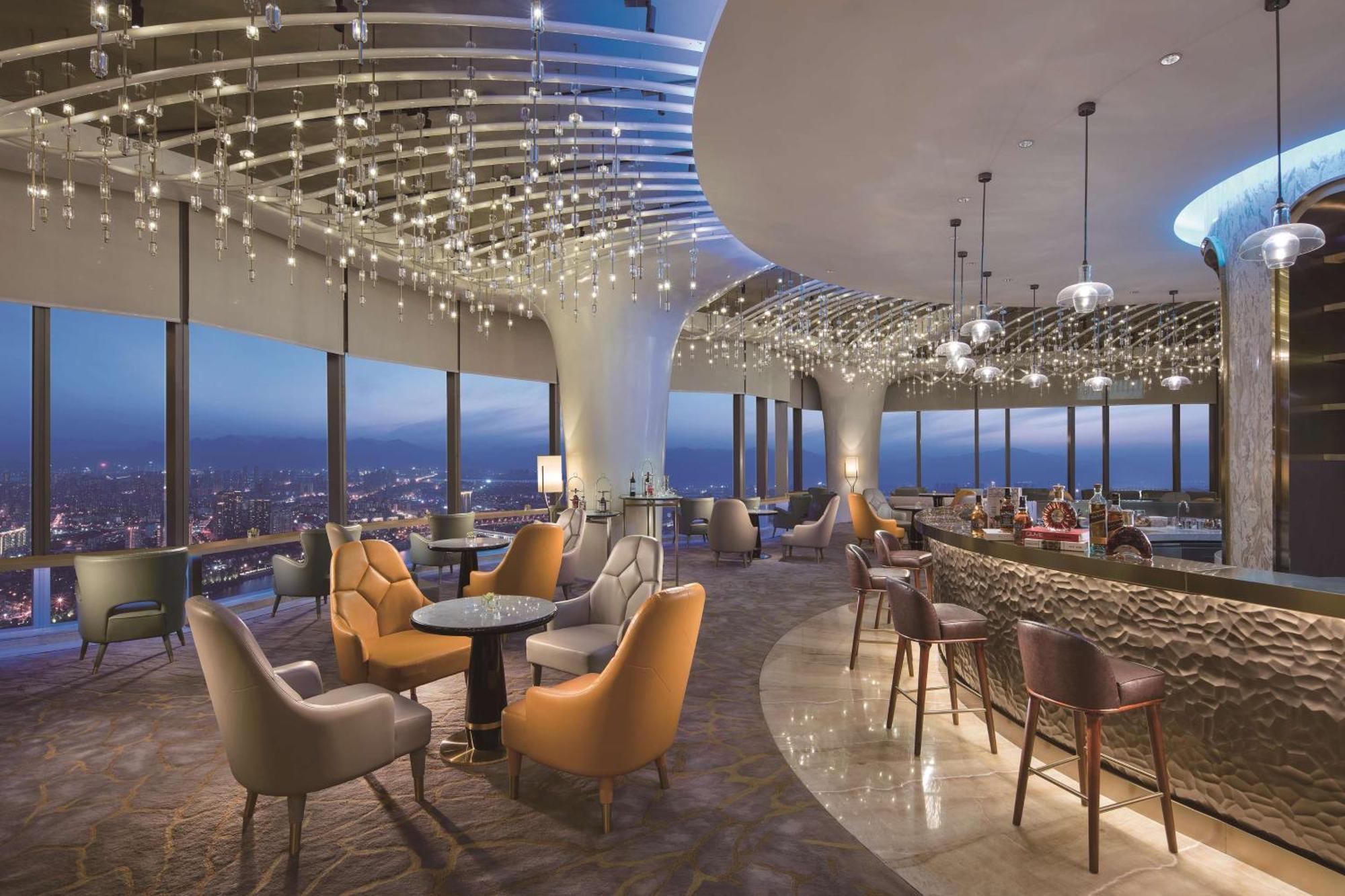 Hilton Fuzhou Hotell Fuzhou  Exteriör bild