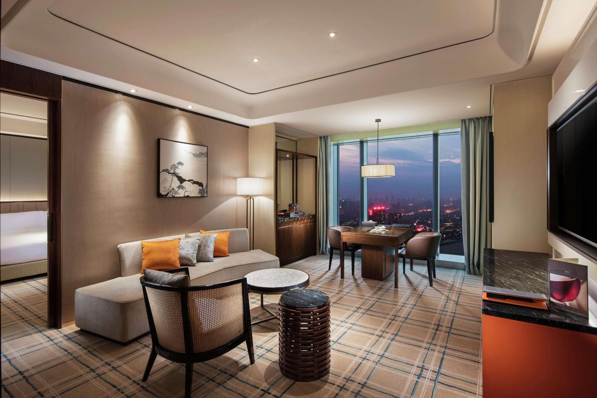 Hilton Fuzhou Hotell Fuzhou  Exteriör bild