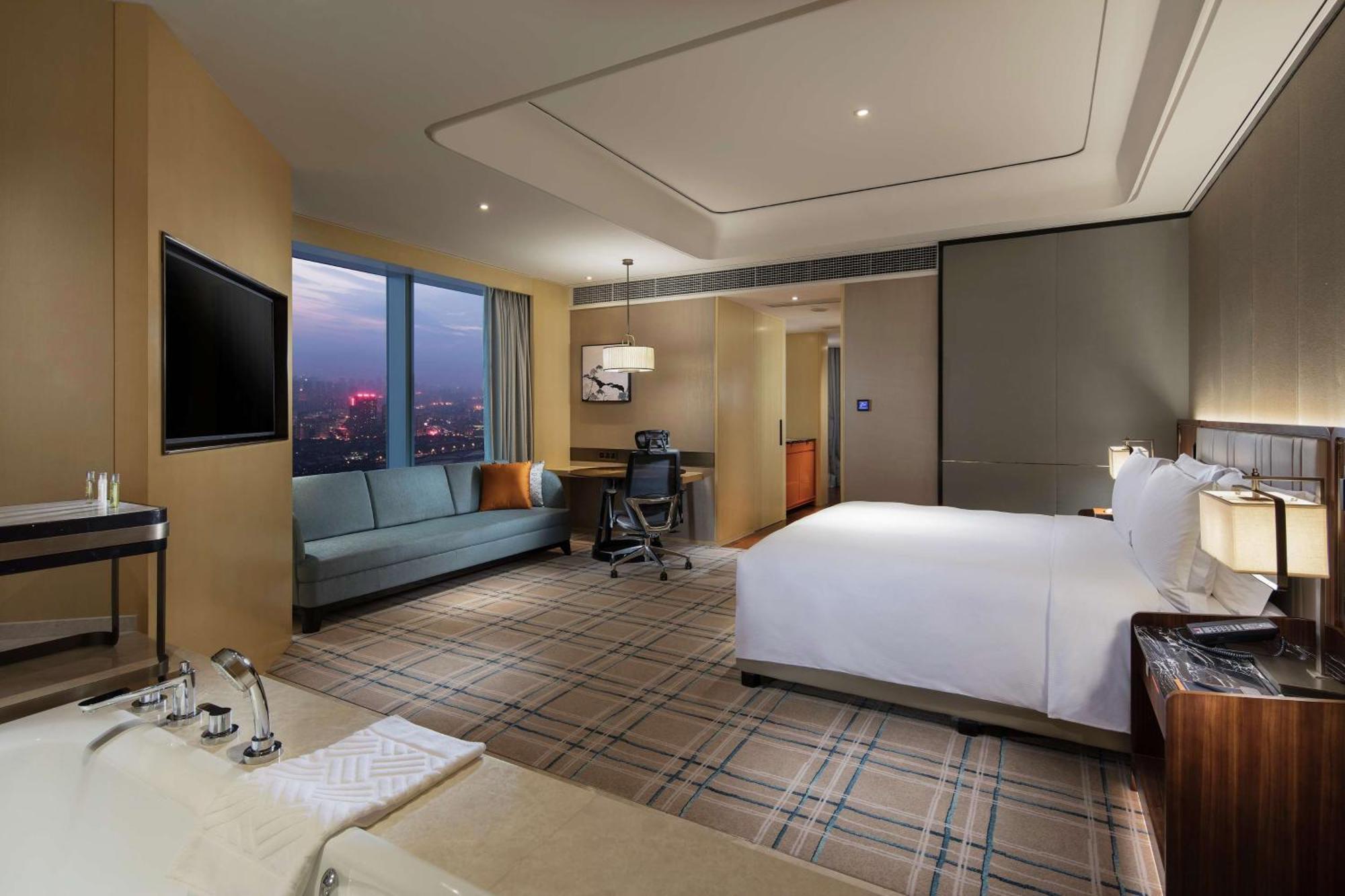 Hilton Fuzhou Hotell Fuzhou  Exteriör bild