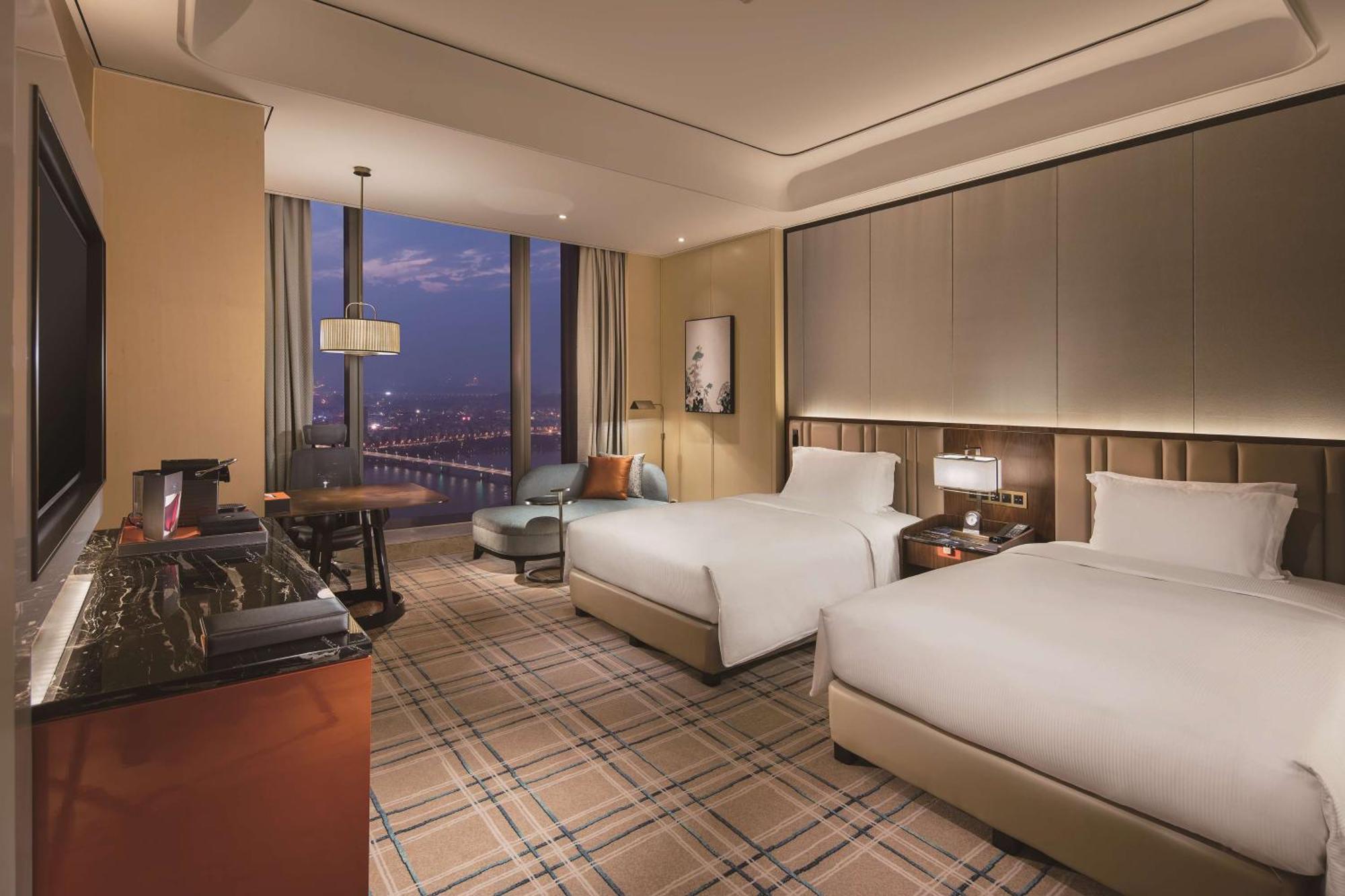 Hilton Fuzhou Hotell Fuzhou  Exteriör bild