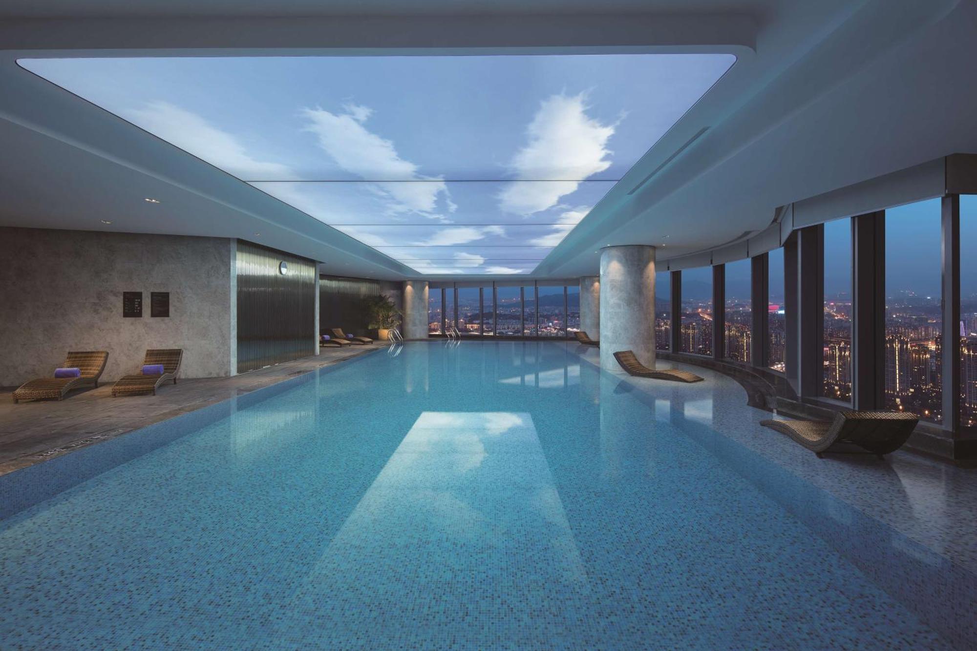 Hilton Fuzhou Hotell Fuzhou  Exteriör bild