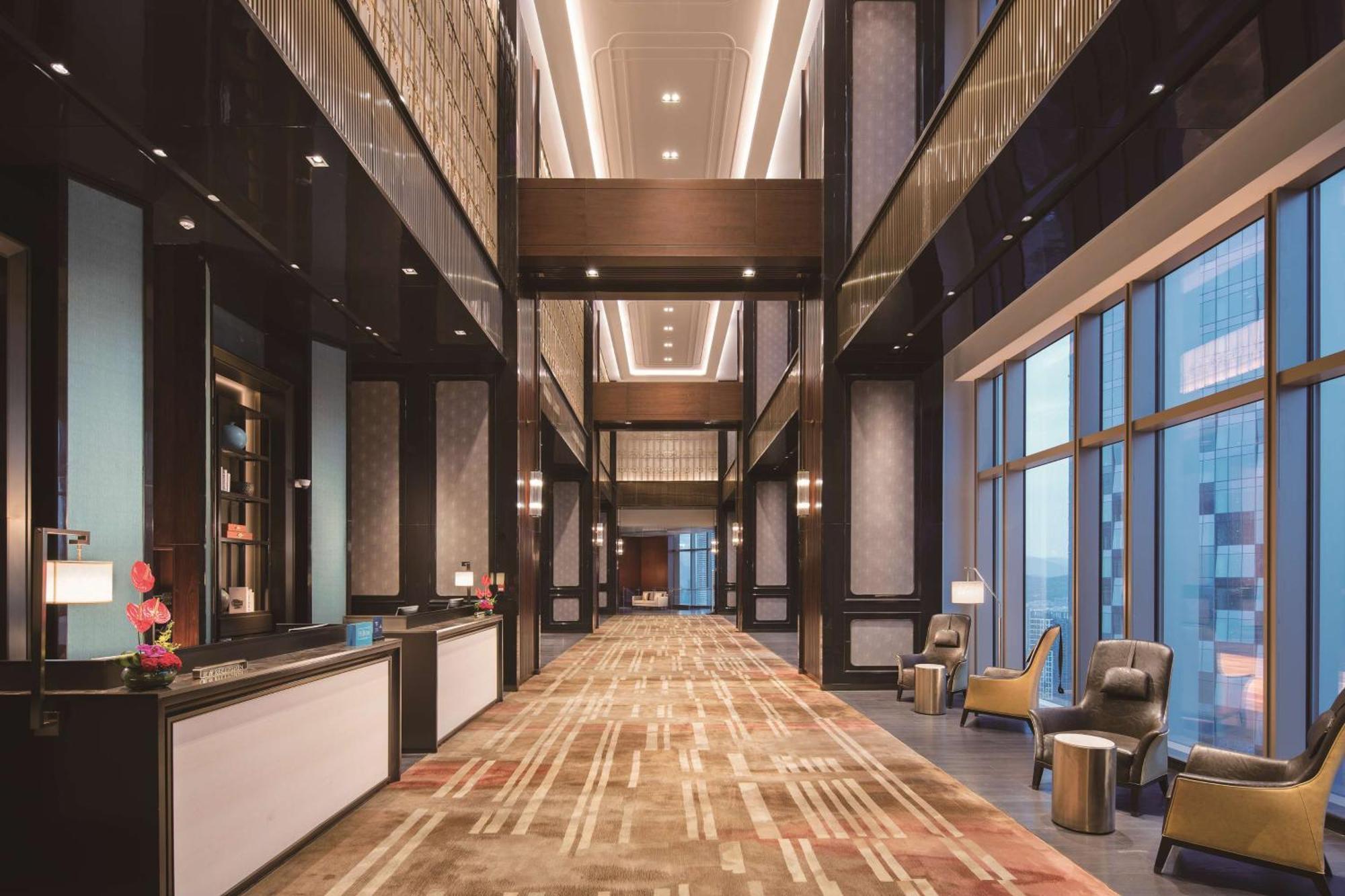 Hilton Fuzhou Hotell Fuzhou  Exteriör bild