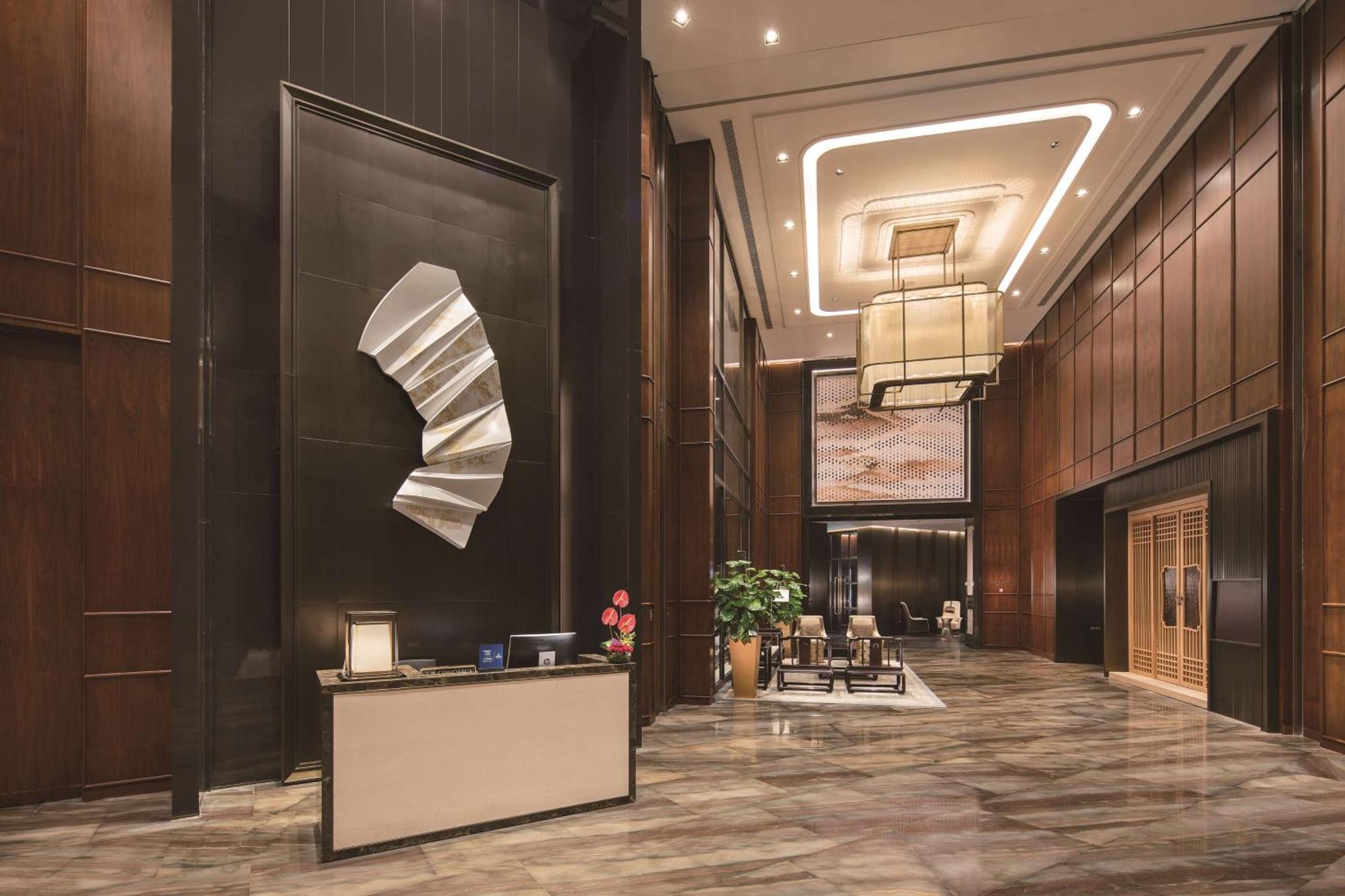 Hilton Fuzhou Hotell Fuzhou  Exteriör bild