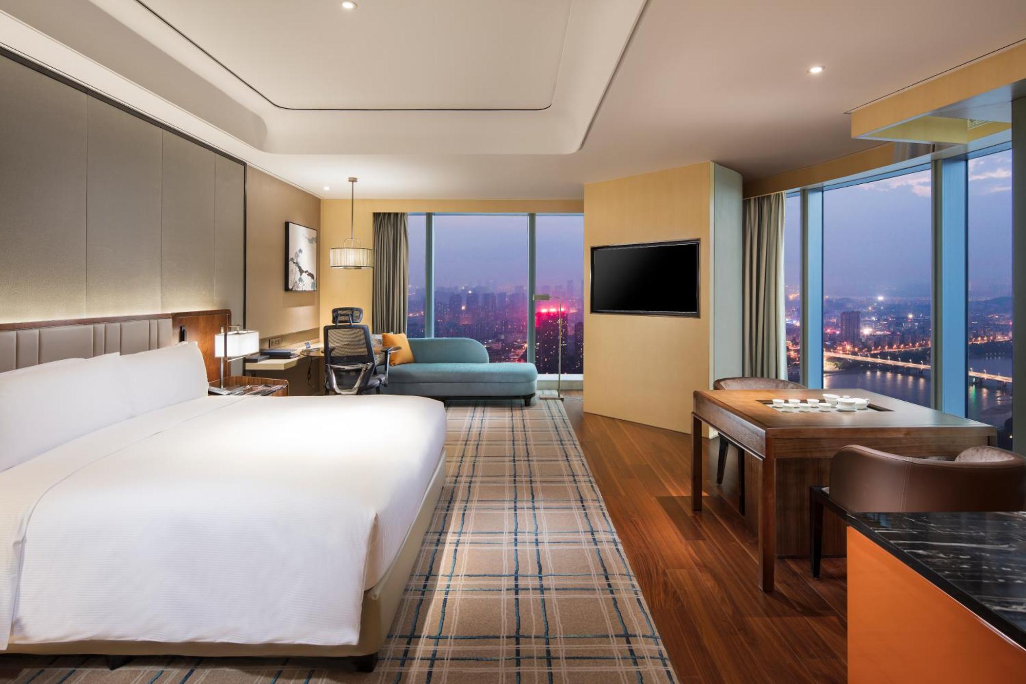 Hilton Fuzhou Hotell Fuzhou  Exteriör bild