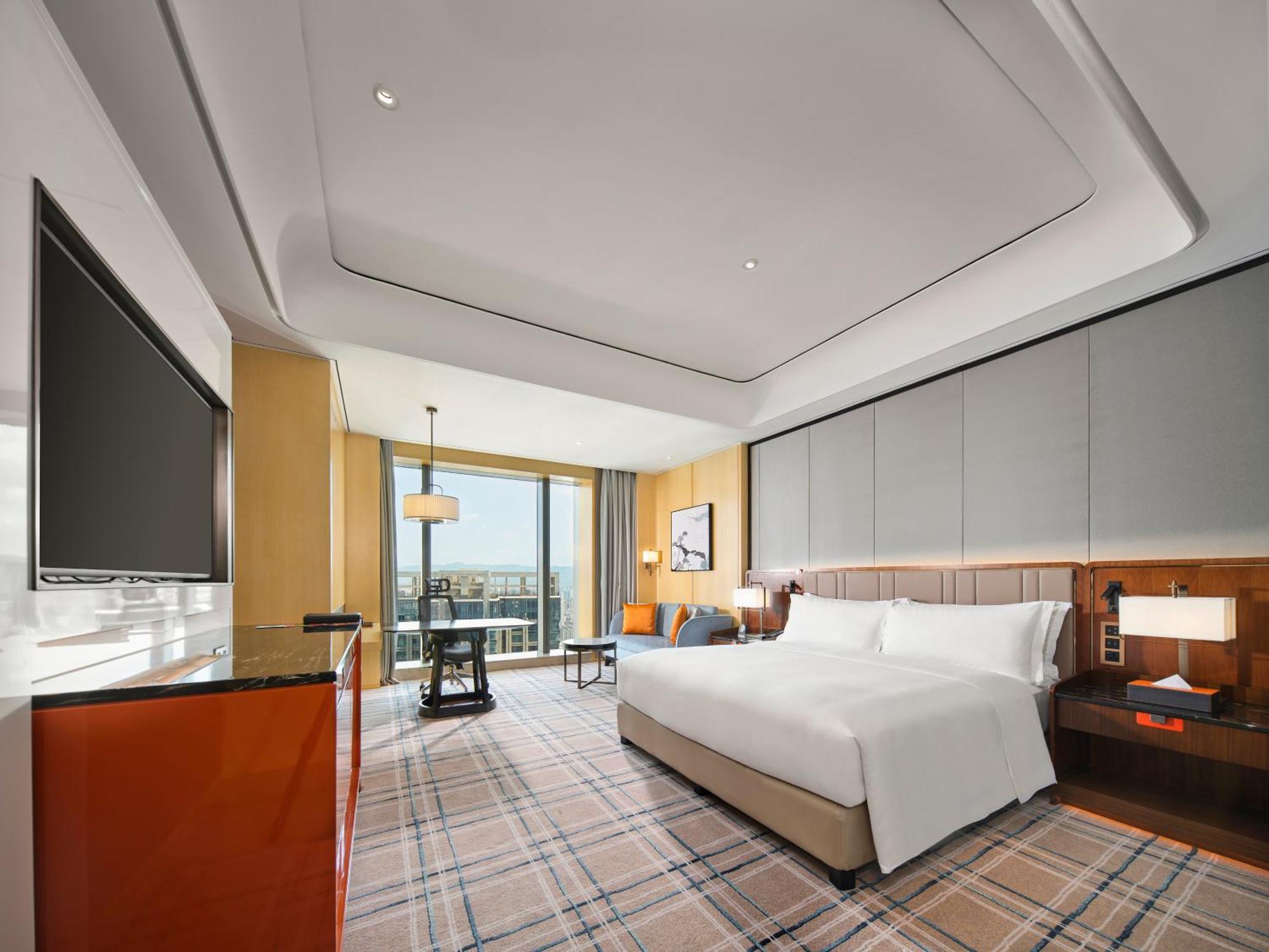 Hilton Fuzhou Hotell Fuzhou  Exteriör bild
