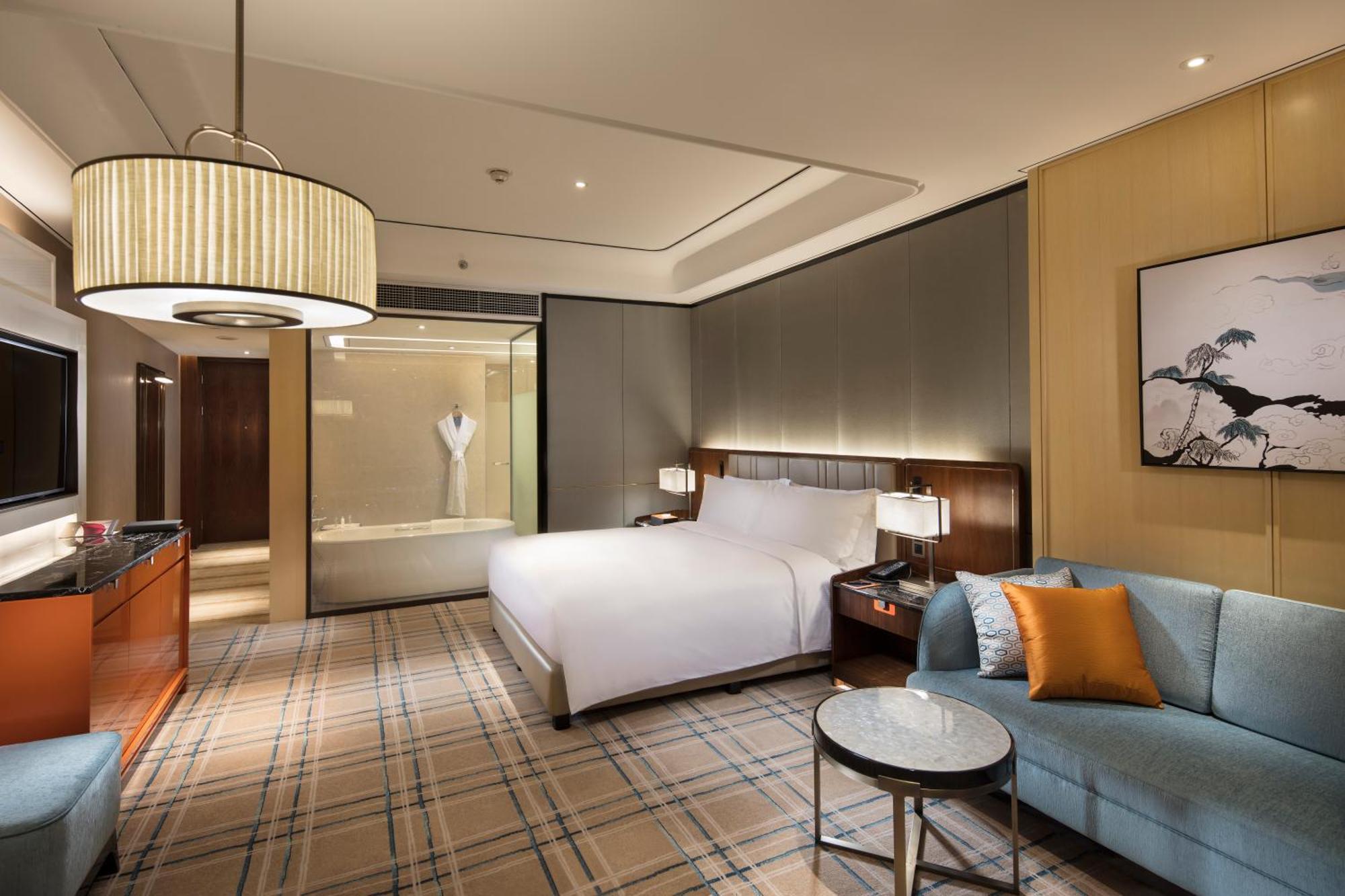 Hilton Fuzhou Hotell Fuzhou  Exteriör bild