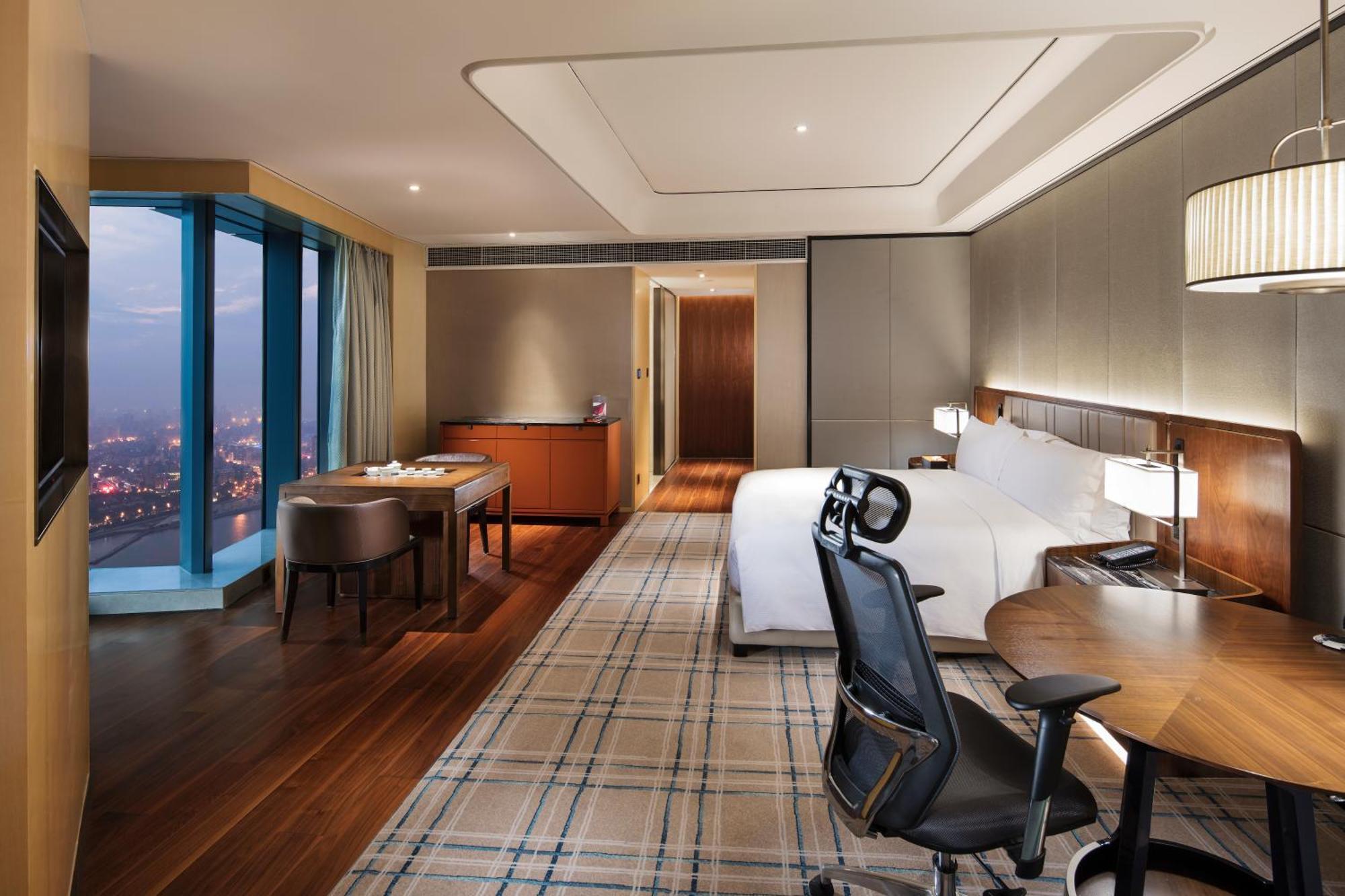 Hilton Fuzhou Hotell Fuzhou  Exteriör bild