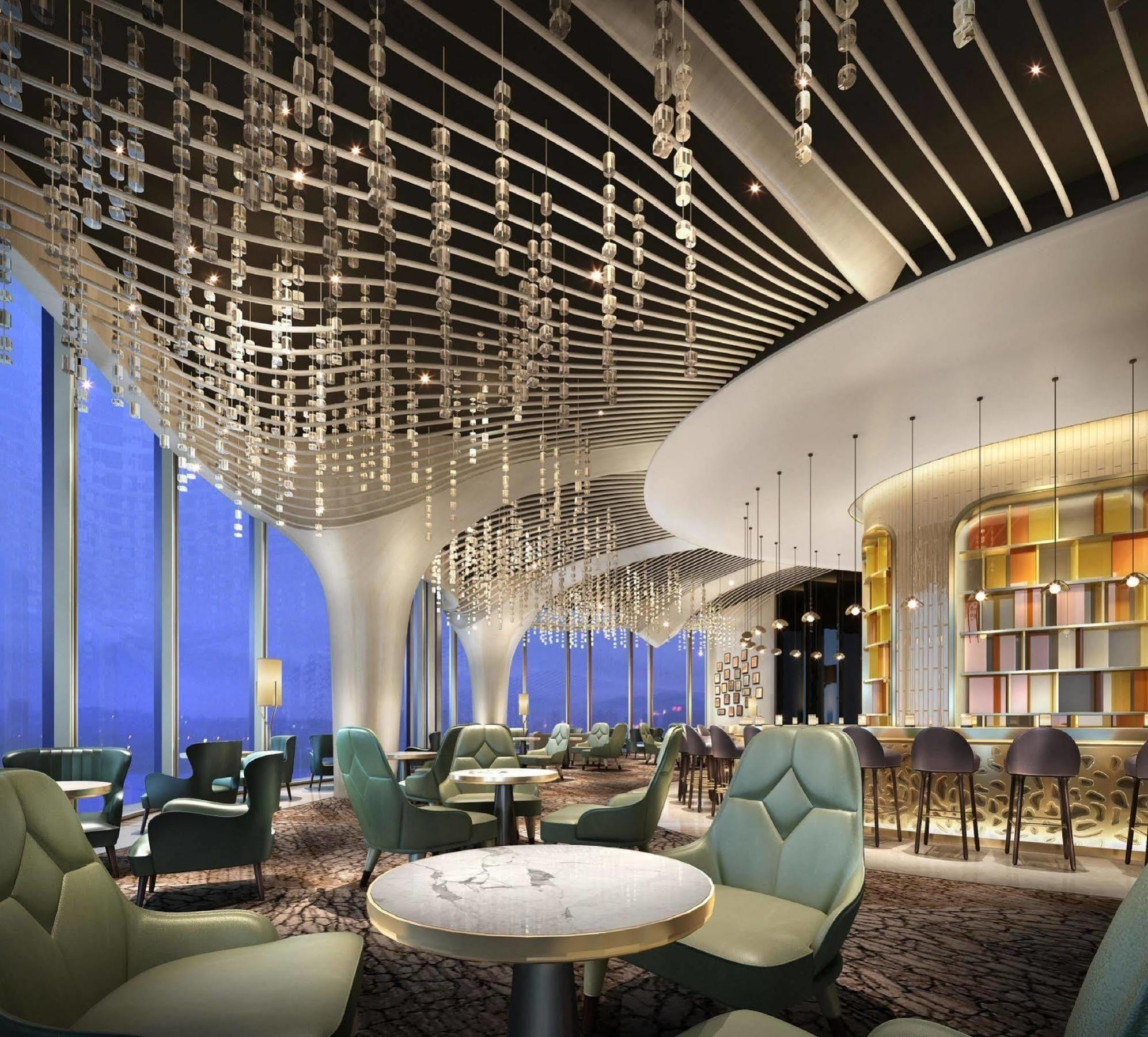 Hilton Fuzhou Hotell Fuzhou  Exteriör bild